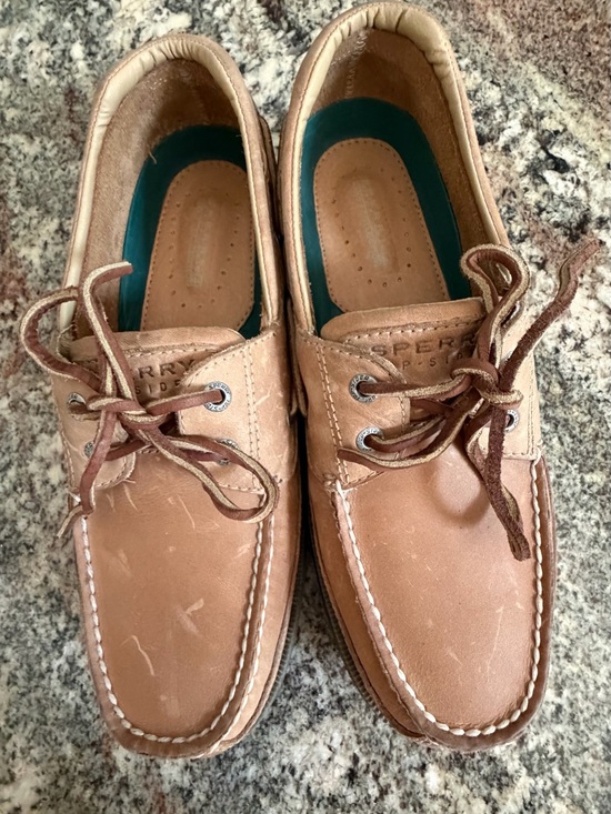 Sperry Other - Sperry Men's Light Brown Leather Boat Shoes